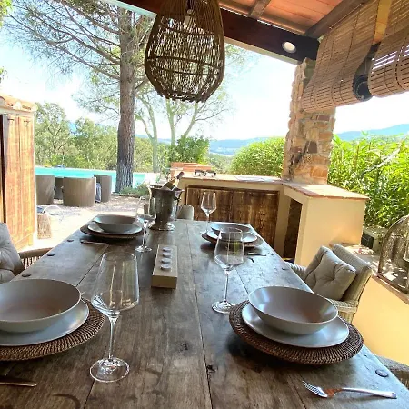 Il Falco - Rustico-villa Mit Privatem Pool In Alleinlage Caldana