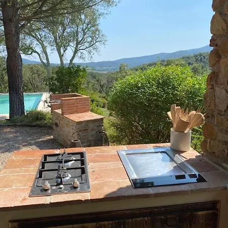 Il Falco - Rustico-villa Mit Privatem Pool In Alleinlage *