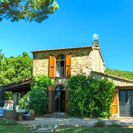 Casa de Férias Il Falco - Rustico-villa Mit Privatem Pool In Alleinlage