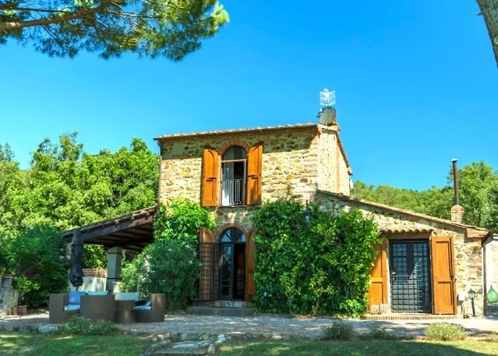 Casa de Férias Il Falco - Rustico-villa Mit Privatem Pool In Alleinlage