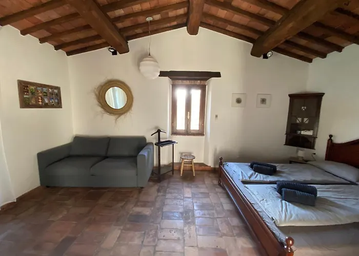 Casa de Férias Il Falco - Rustico-villa Mit Privatem Pool In Alleinlage Caldana